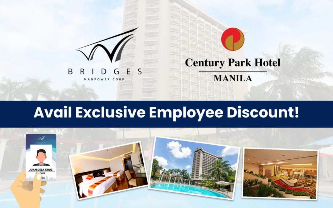 Century Park Hotel Discount for W Bridges Employees