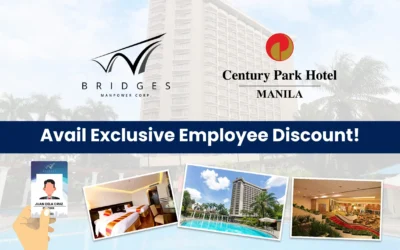 Century Park Hotel Discount for W Bridges Employees